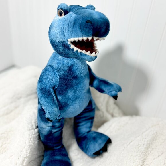 Build-A-Bear Workshop Blue T-Rex Plush 16” Dinosaur | Soft Stuffed Animal Dino - Picture 1 of 8